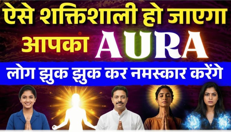 A glowing golden aura surrounding a person sitting in a peaceful posture.