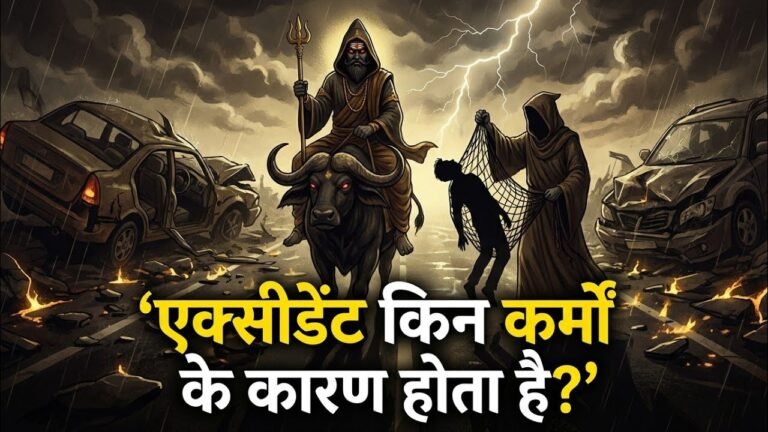 Soul leaving the body after an accident as per Garud Puran.